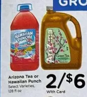 Arizona - Tea or Hawaiian Punch