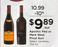 Apothic -  Red or Pinot Noir