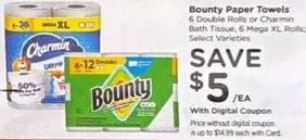 Charmin - Paper Towels
