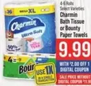 Charmin - Bath Tissue or Paper Towels
