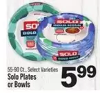 Solo Plates or Bowls