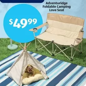 Foldable Camping Love Seat