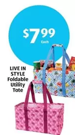 Foldable Utility Tote