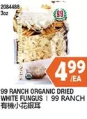 ORGANIC DRIED WHITE FUNGUS
