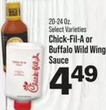 Chick-Fil-A or Buffalo Wild Wing Sauce