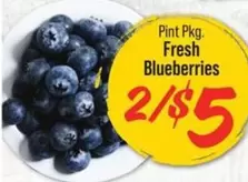 Fresh Blueberries