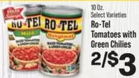 Ro-Tel - Tomatoes with Green Chilies