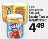 Country Time - Kool-Aid,  or Tang Drink Mix