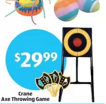 Axe - Crane Throwing Game