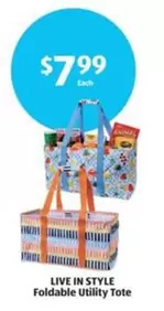 Foldable Utility Tote
