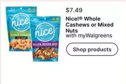 Whole Cashews or Mixed Nuts