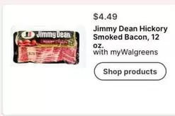 Jimmy Dean - Hickory Smoked Bacon