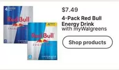 Red Bull - 4-Pack Energy Drink