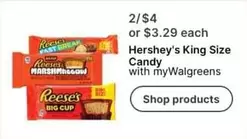 Hershey's - King Size Candy