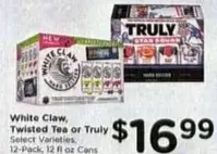 White Claw, Twisted Tea or Truly
