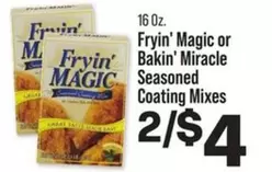Fryin' Magic or Bakin' Miracle Seasoned Coating Mixes