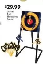 Axe - Crane Throwing Game