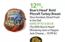 Boar's Head - Bold Pitcraft Turkey Breast