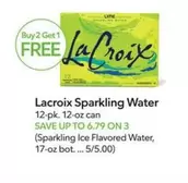 Lacroix - Sparkling Water