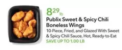 Sweet & Spicy Chili Boneless Wings