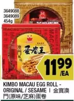 MAC - KIMBO AU EGG ROLL - ORIGINAL / SESAME
