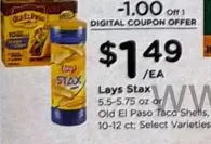 Old El Paso - Stax or Taco Shells