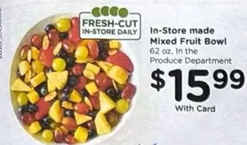 Mixed Fruit Bowl