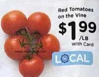 Red Tomatoes on the Vine