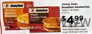 Jimmy Dean - Breakfast Sandwiches