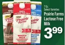 Prairie Farms - Lactose Free Milk