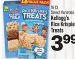 Kellogg's - Rice Krispies Treats