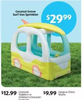 Coconut Grove Surf Van Sprinkler
