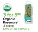 Organic Rosemary