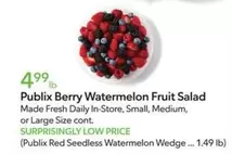 Berry Watermelon Fruit Salad