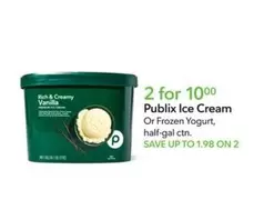 Frozen - Ice Cream Or  Yogurt