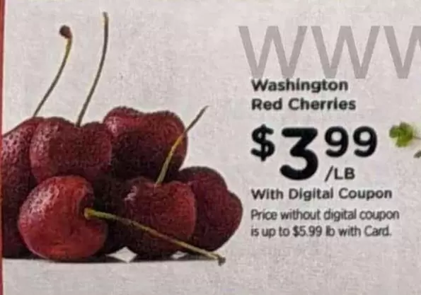 Washington Red Cherries