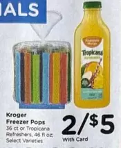 Tropicana - Freezer Pops