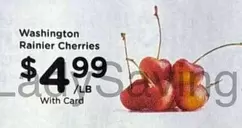 Washington Rainier Cherries