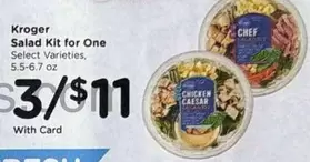 Salad Kit for One