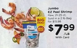 Jumbo EZ Peel Shrimp
