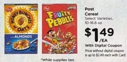 post - Post Cereal Select Varieties