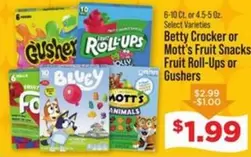 Gusher - Fruit Snacks, Fruit Roll-Ups or s