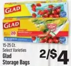 Glad - Storage Bags