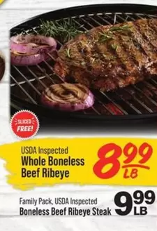 Whole Boneless Beef Ribeye