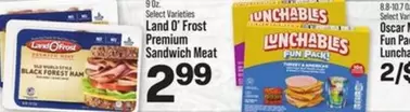 Land O'Frost - Premium Sandwich Meat