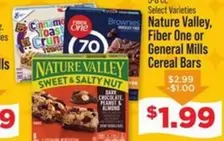 Fiber One - Brownies, Cinnamon Toast Crunch, or General Mills Cereal Bars