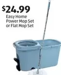 Easy Home Power Mop Set or Flat Mop Set