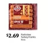 Parkview - Turkey Franks