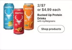 Bucked Up Protein Drinks