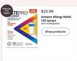 Astepro Allergy Relief